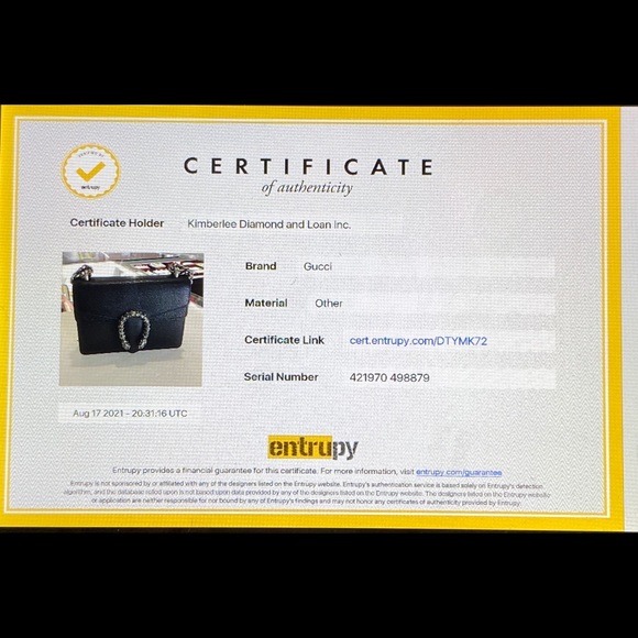 Gucci Dionysus Dollar Nero BL Diamond - Picture 15 of 16